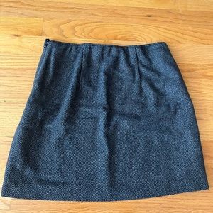 Abercrombie A-Line Mini Skirt in Grey